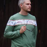 PDF-Schnittmuster Hoodie Malik (Gr. S-XXXL) – wandelbarer Herren-Hoodie mit Teilungen, Kapuzen- & Rundhalsoption. Bild 3