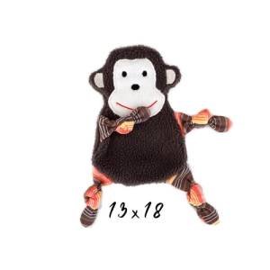 Stickdatei Affe Kuscheltuch ITH in drei Größen, Schmusetuch, Kuscheltier, Schnuffeltuch Bild 2