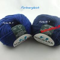 Schulana Filini Merino: dünne einfarbige Schurwolle Merino extrafein in Farbe Nr. 5, royalblau Bild 2