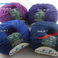 Schulana Filini Merino: dünne einfarbige Schurwolle Merino extrafein in Farbe Nr. 5, royalblau Bild 3