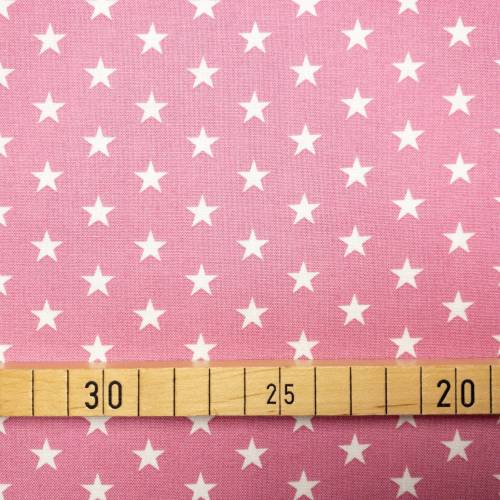 Baumwollstoff Sterne altrosa - 9,00 EUR/m - 100% Baumwolle - Patchwork - quilten
