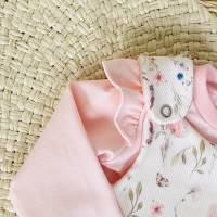Strampler / Langarmshirt Baby Mädchen altmauve Bild 3