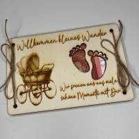 SVG, JPG, PNG Datei für Geldgeschenkkarte zur Geburt – Ein liebevolles Geschenk zur Willkommensfeier oder Taufe! Bild 4