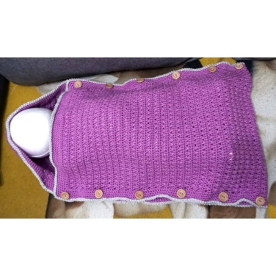 Häkelanleitung: Baby-Fußsack