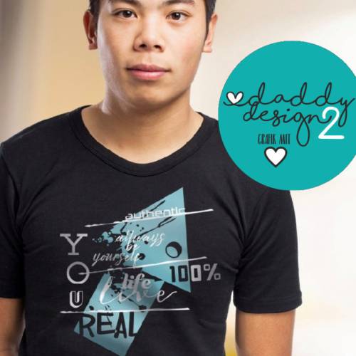 BE REAL ! dein Style! dein Leben! das Motiv was immer passt - Plottdatei svg dxf cutfile