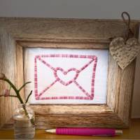 Stickdatei Love Letter - 3 Größen Bild 1