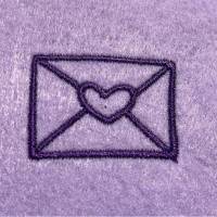 Stickdatei Love Letter - 3 Größen Bild 6
