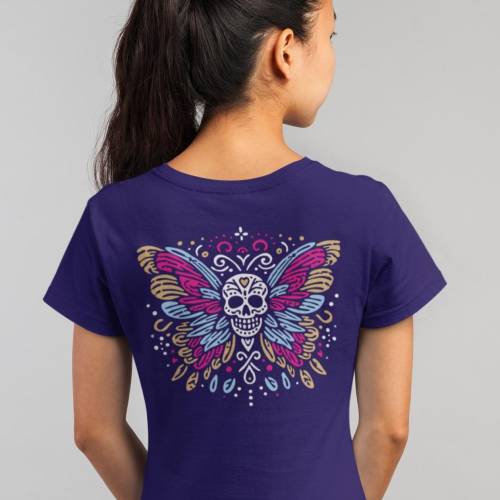 Schmetterling-Skull Skull-Schmetterling