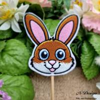 Stickdatei Osterhase als Vollstick und ITH Bild 3