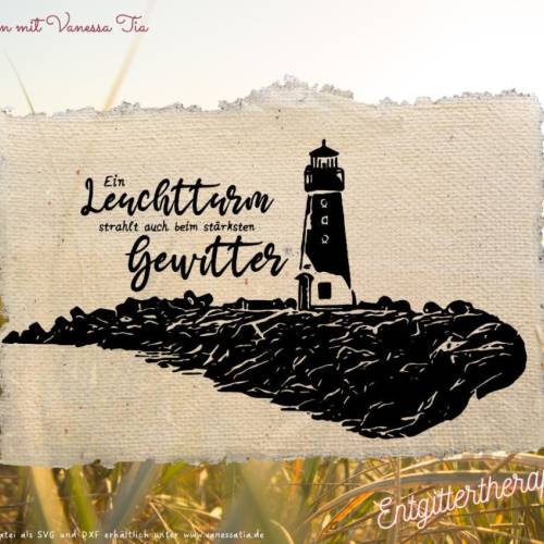 Leuchtturm | Plotterdatei SVG DXF