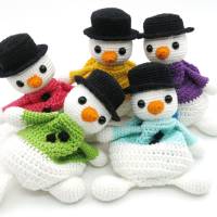 Zugbeutel Schneemann - Häkelanleitung Bild 6