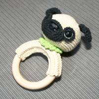 Mops - Rasselring, Greifring - Häkelanleitung Bild 7
