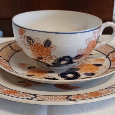 Wunderschöne  Sammeltasse - Gedeck -  Porzellan  -