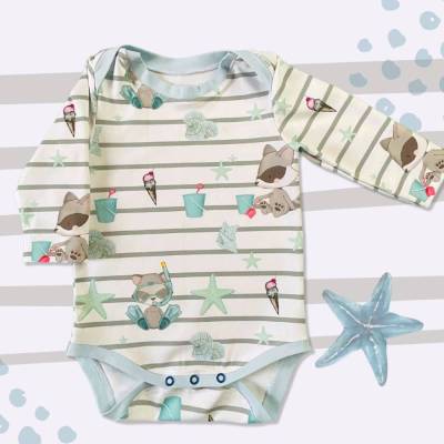 Baby Body Schnittmuster Gr. 62-104 | Anleitung Nähanfänger