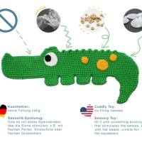 Krokodil - Flachtier, Greifling - Häkelanleitung Bild 2