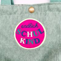 Stickdatei Schulkind Applikation Bild 1