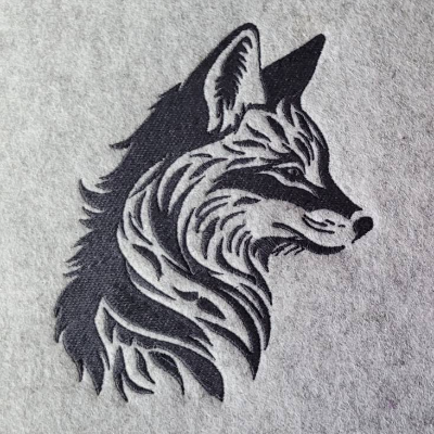 Stickdatei - Fuchs - Fuchskopf - 2 Größen