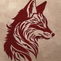 Stickdatei - Fuchs - Fuchskopf - 2 Größen Bild 3