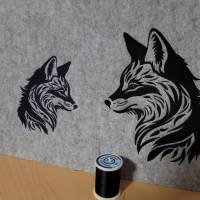 Stickdatei - Fuchs - Fuchskopf - 2 Größen Bild 5