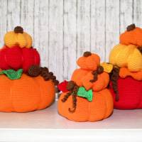 Kürbis-Stapel - Türstopper - Häkelanleitung Bild 10