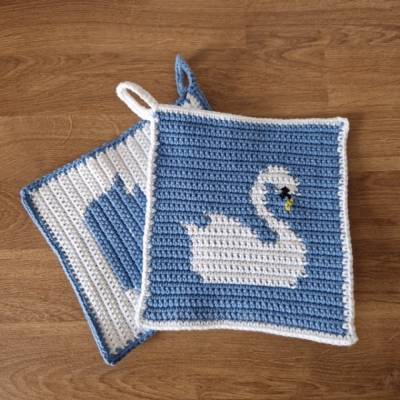 Häkelanleitung Topflappen 