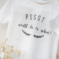 Plotterdatei Schwangerschaftsverkündung, Plotterdatei bald große Schwester, Geschwistershirts, Schwangerschaft, Baby Bild 4