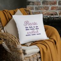 Stickdatei Spruch Rente – Vollstickdatei für den Ruhestand Bild 3