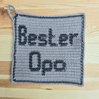 Häkelanleitung Topflappen 