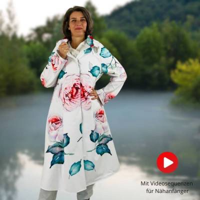 Schnittmuster Regenmantel | Softshellmantel | Damenmantel