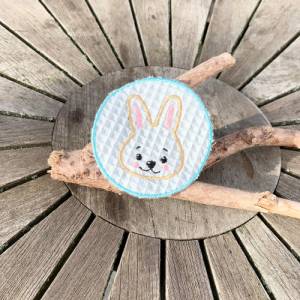 Stickdatei Applikation Hase 2 10x10 cm Applikation Osterhase Ostern Bild 3