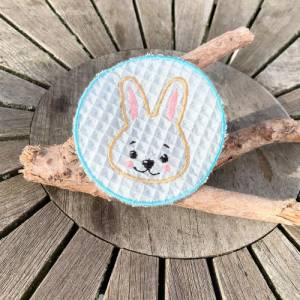 Stickdatei Applikation Hase 2 10x10 cm Applikation Osterhase Ostern Bild 5
