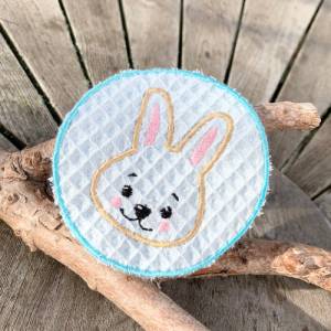 Stickdatei Applikation Hase 2 10x10 cm Applikation Osterhase Ostern Bild 6