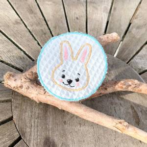 Stickdatei Applikation Hase 2 10x10 cm Applikation Osterhase Ostern Bild 7