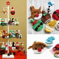 Kleine Knotenbeutel - Weihnachten - Adventskalender - Häkelanleitung Bild 1