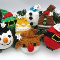 Kleine Knotenbeutel - Weihnachten - Adventskalender - Häkelanleitung Bild 2