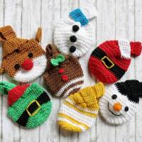 Kleine Knotenbeutel - Weihnachten - Adventskalender - Häkelanleitung Bild 4