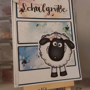 Schaf Digiset Printfile Digipaper PNG JPG Bild 2