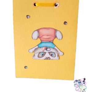Waschbär Digistamp + Digipaper Printfile Digipaper PNG JPG Bild 4