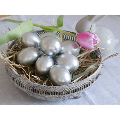 Ostereier silber 
