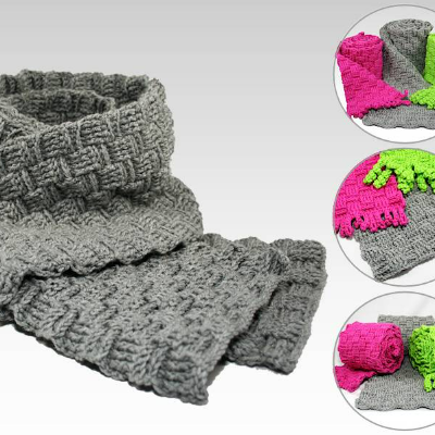 Web-Muster Schal - Häkelanleitung