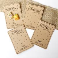 Druckvorlage Ostern in der Tüte - Geschenkkarte frohe Ostern - Mitbringsel - Kleinigkeit - Geschenkidee - Gastgeschenk Bild 5