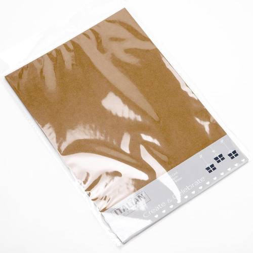 Kraft Papier 250g Din A4 braun (10 Stück)