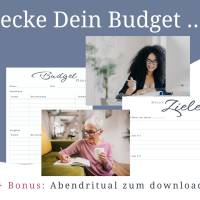 Selbstfürsorge Planer Set zum ausdrucken | Selbstfürsorge Journal | Selbstentwicklung Planer Set | Gewohnheiten Tracker Bild 5