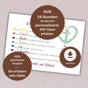 Geldgeschenk Jugendweihe PDF | Geschenk zur Jugendweihe für Mädchen und Jungen | DIY Geld-Karte Bild 6