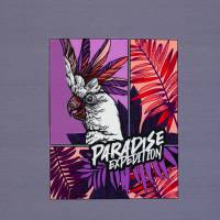 Jersey Panel Kakadu Thorsten Berger Paradies 87x 155 cm Shirt Nähen Stoff