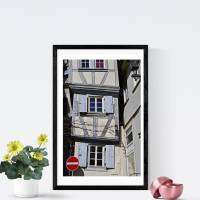 Fachwerkhaus im Malerviertel in der Region südliches Mainfranken, Natur, Foto, Kunst, Digitaler Download Datei für Bild 3