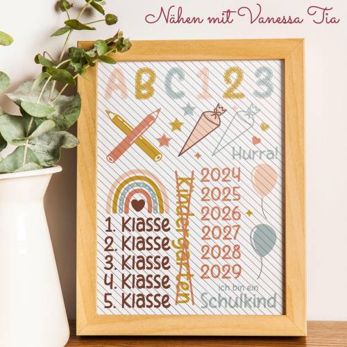 Einschulungsset Plotterdatei SVG DXF