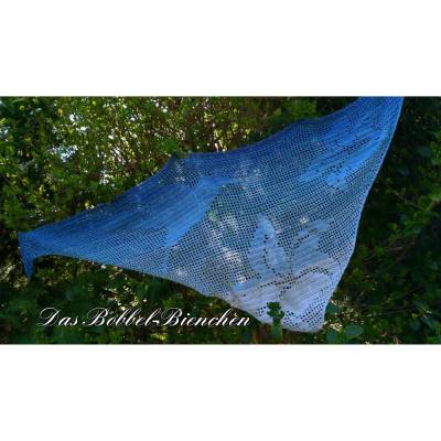 Häkelanleitung Anleitung zum Häkeln Dreiecktuch Motiv Tuch 