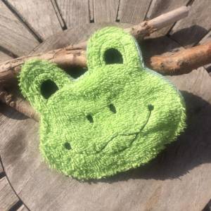 SpülPad Frosch Stickdatei ITH 13x18 cm Spüllappen Spültuch Waschlappen Bild 8