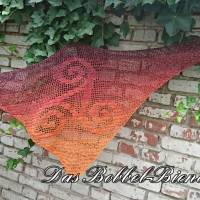 Häkelanleitung Anleitung zum Häkeln Dreieckstuch Motivtuch 